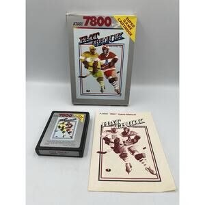 Atari 7800 Hat Trick CIB Complete In Box With Manual, Tested